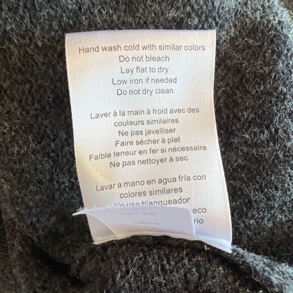 PSYCHO BUNNY Men’s San Luis Hooded Sweater XXL Heather Storm 100% Wool NWT New - Picture 10 of 15